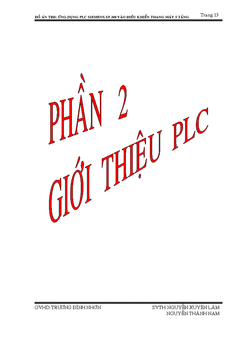 image for page Ứng Dụng PLC SIEMENS S7 200 Điều Khiển Thang Máy 5 Tầng