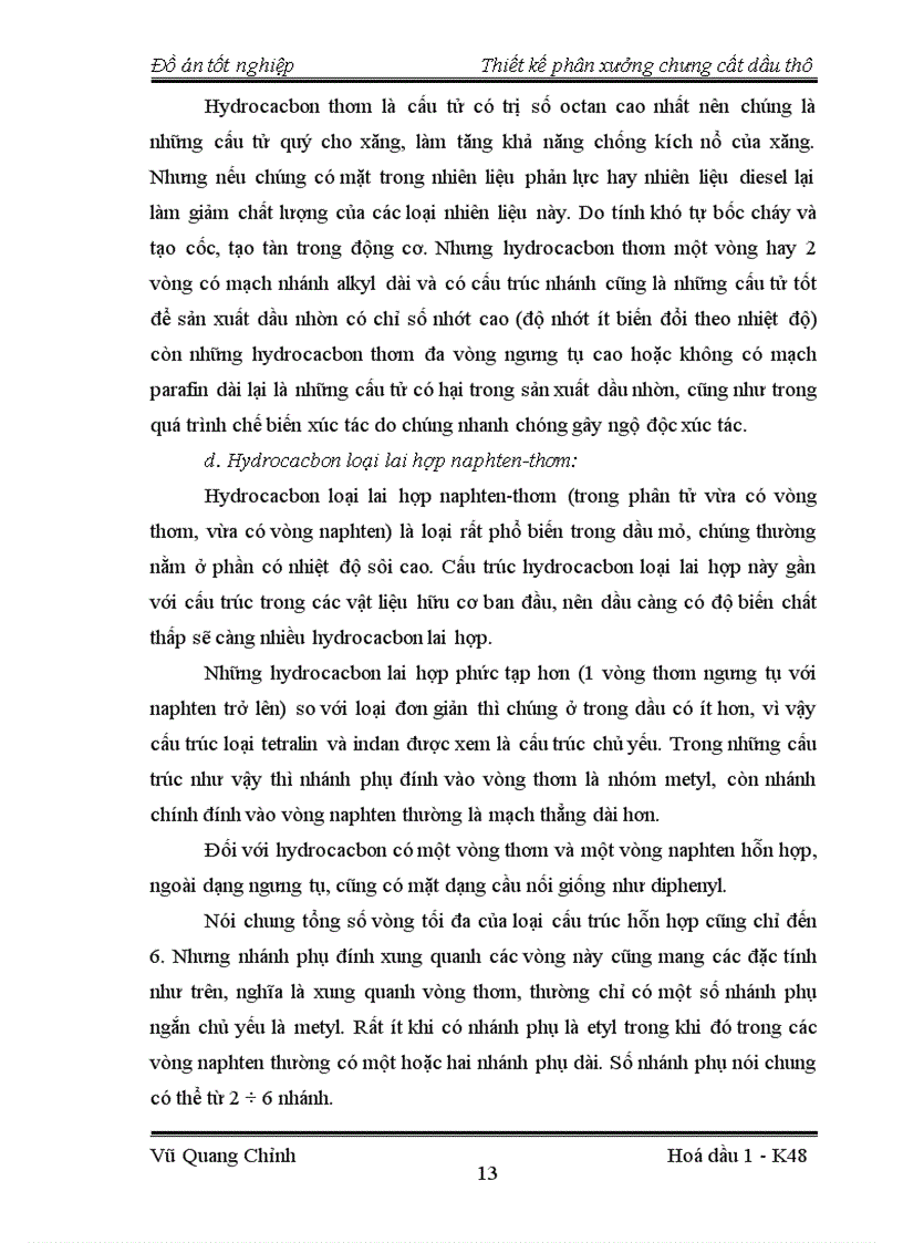 image for page Thiết kế phân xưởng chưng cất dầu thô