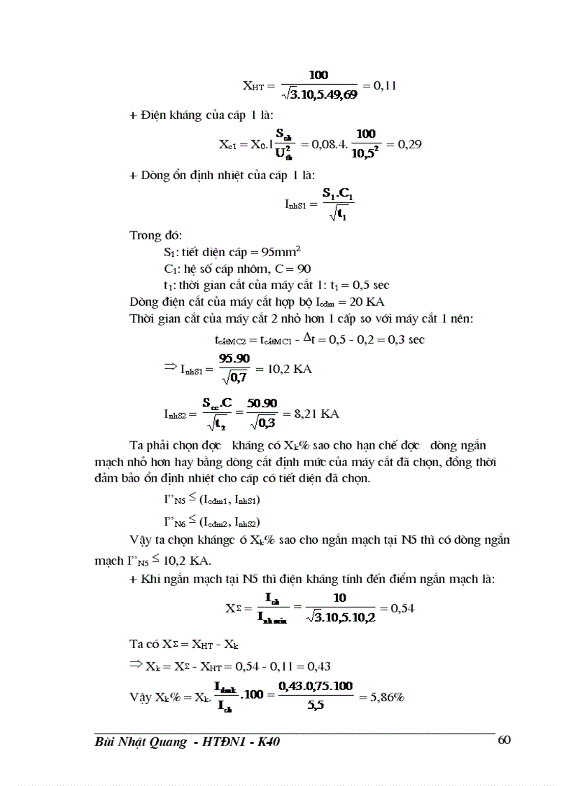 image for page Đồ án thiết kế và tính toán nhà máy điện