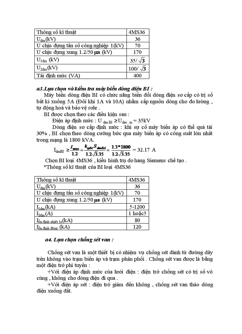 image for page Thiết kế đồ án môn học Thiết kế hệ thống cung cấp điện cho nhà máy chế tạo máy bay