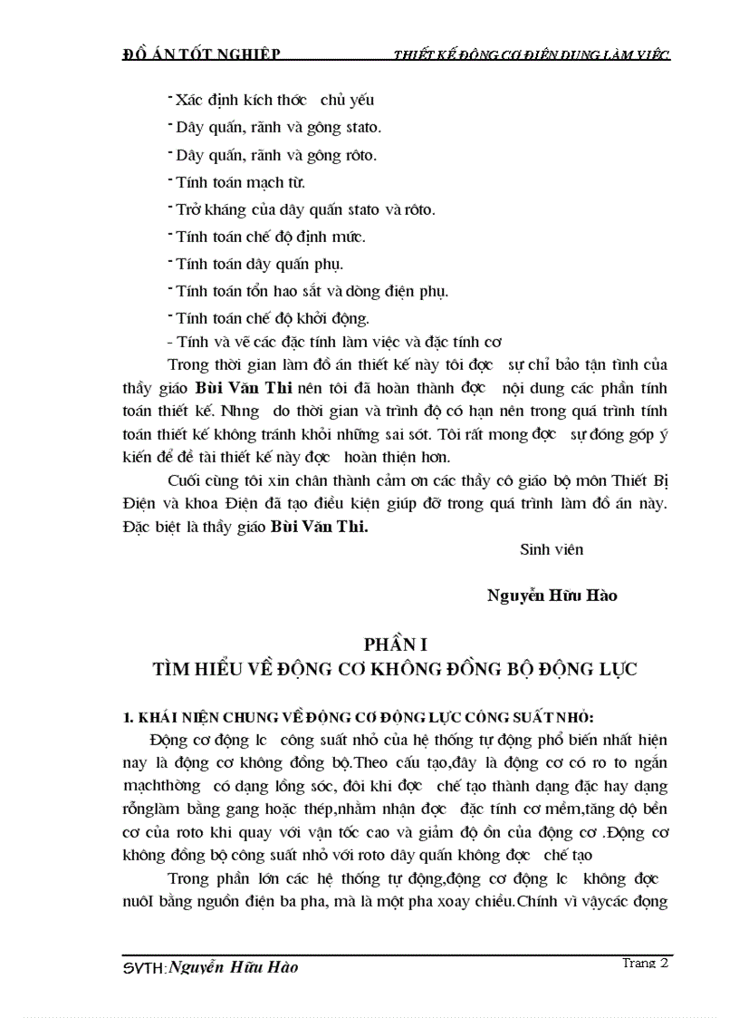 image for page Đồ án thiết kế tính toán động cơ một pha điện dung