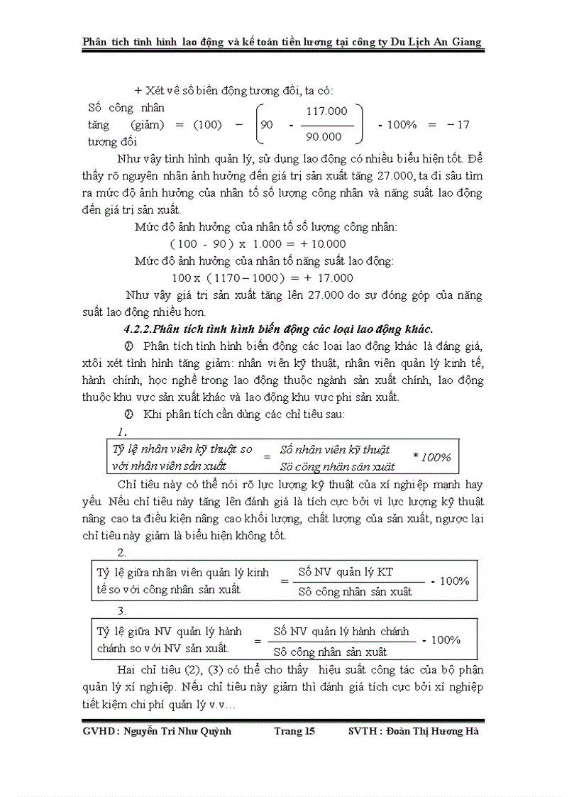 image for page Luận văn tốt nghiệp Phân tích tình hình lao động và kế toán tiền lương tại công ty du lịch an giang