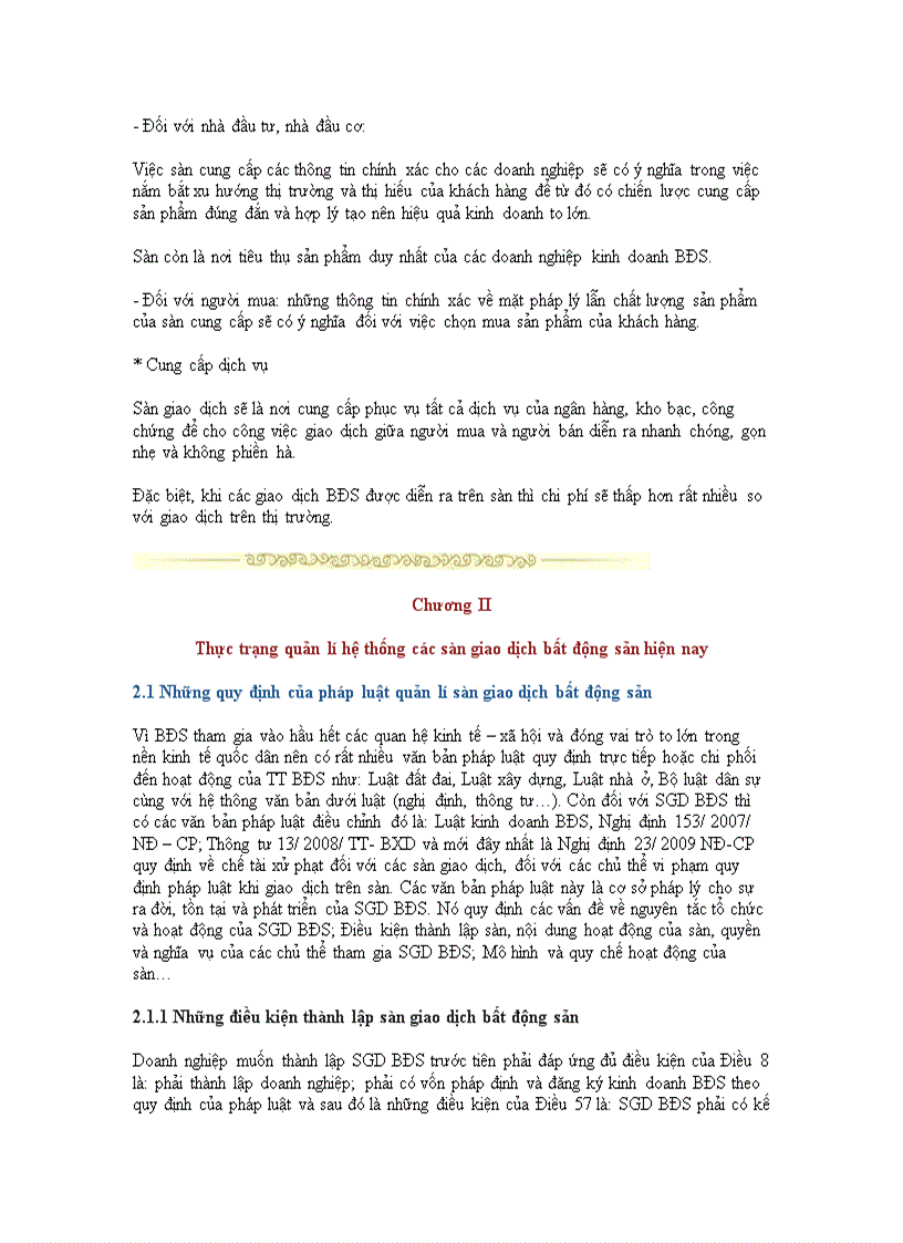 image for page Sàn giao dịch bất động sản một trong những nội dung quản lý của nhà nước đối với thị trường bất động sản