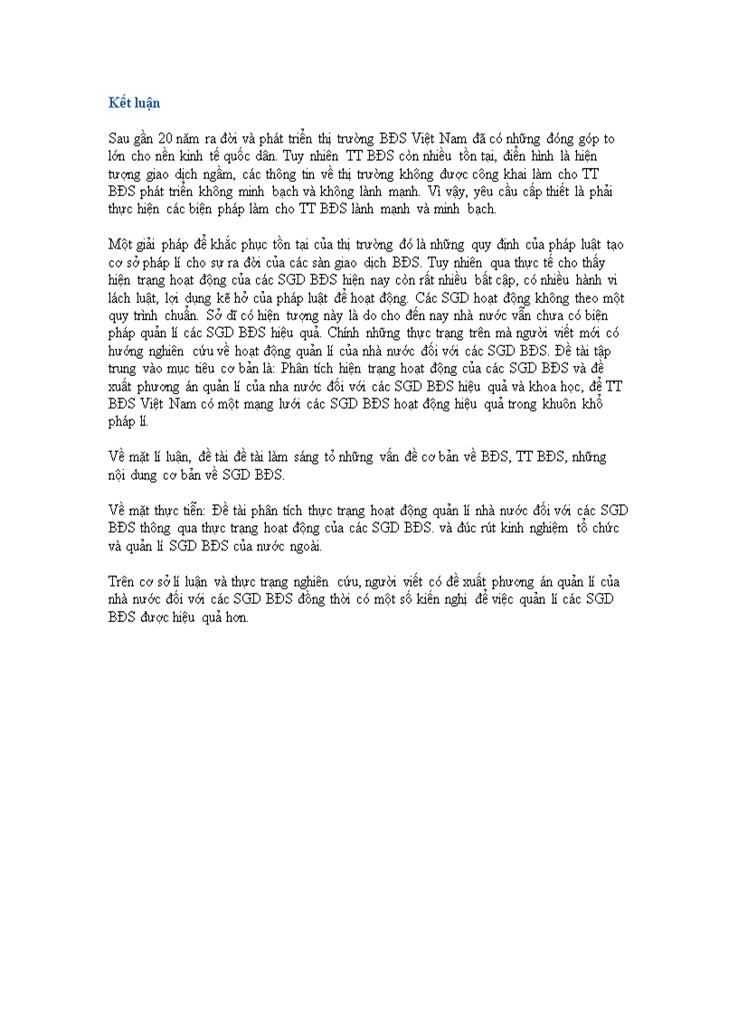 image for page Sàn giao dịch bất động sản một trong những nội dung quản lý của nhà nước đối với thị trường bất động sản