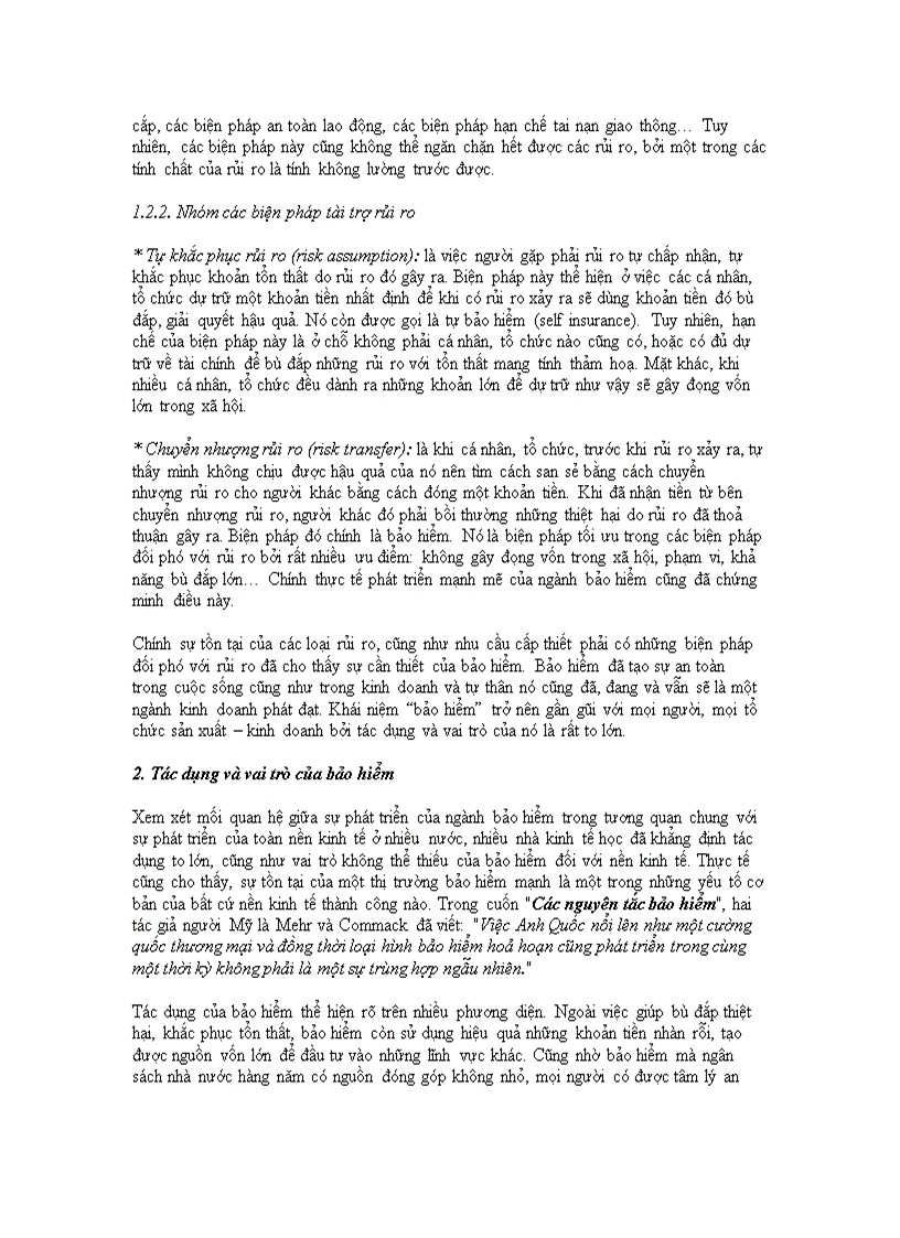 image for page Bảo hiểm việt nam thực trạng và giải pháp phát triển