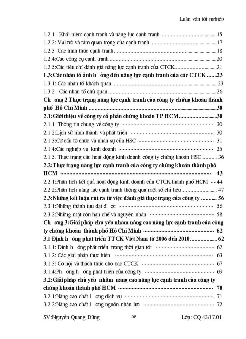 image for page Giải pháp chủ yếu nhằm nâng cao năng lực cạnh tranh của công ty chứng khoán Thành Phố Hồ Chí Minh