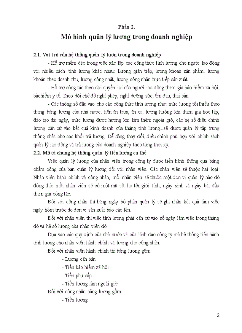 image for page Mô hình quản lý lương trong doanh nghiệp