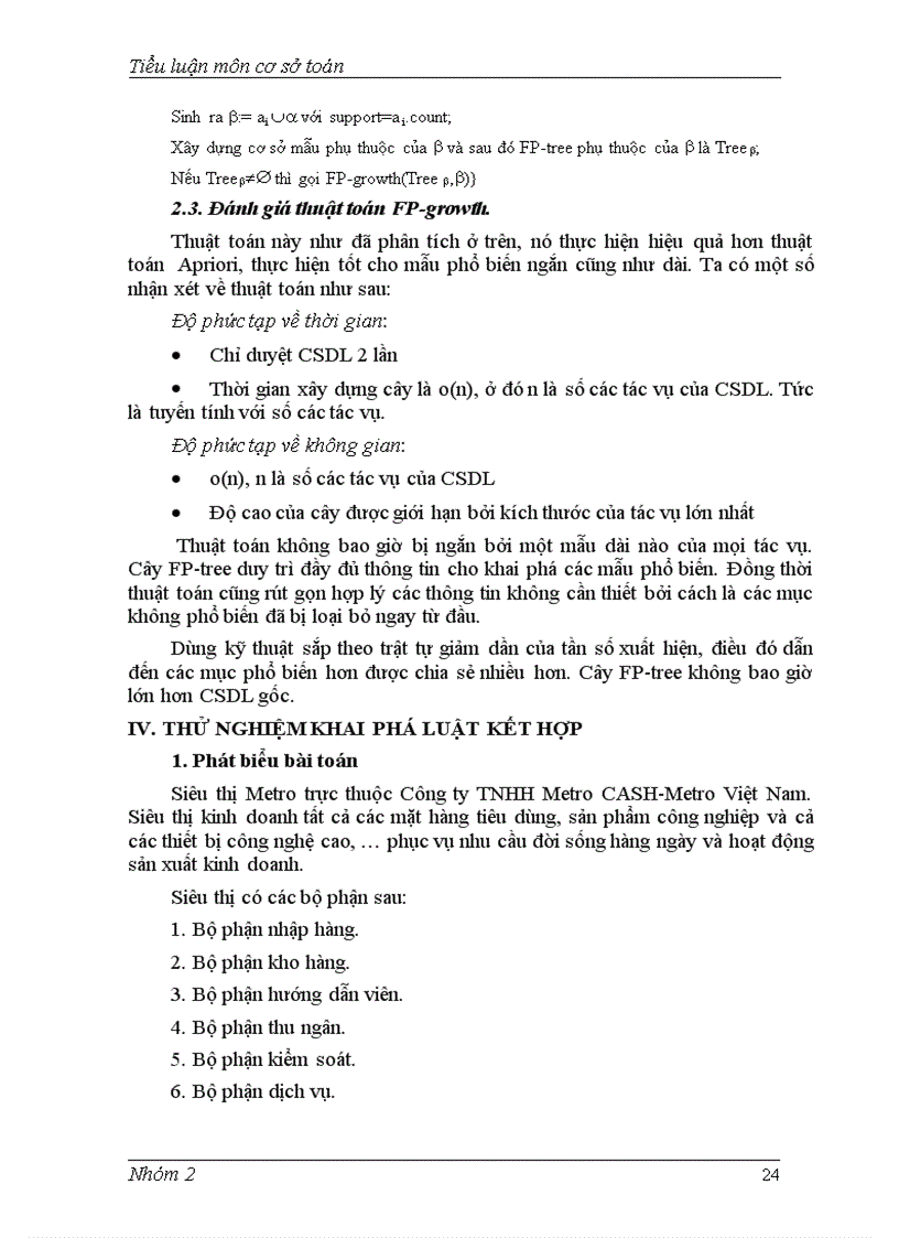 image for page Tìm hiểu luật kết hợp trong khai phá dữ liệu