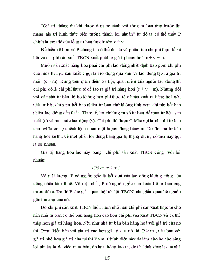 image for page Nguồn gốc và bản chất của giá trị thặng dư