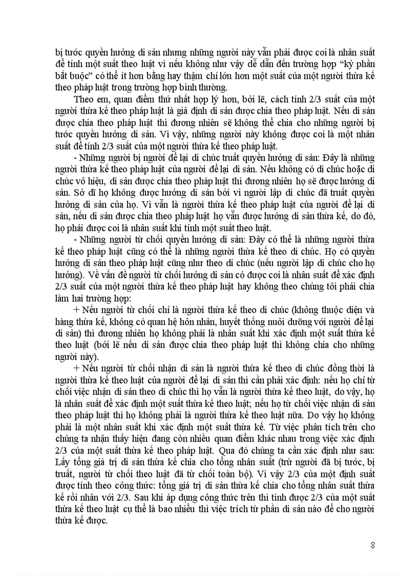 image for page Người thừa kế không phụ thuộc vào nội dung của di chúc Một số vấn đề lý luận và thực tiễn