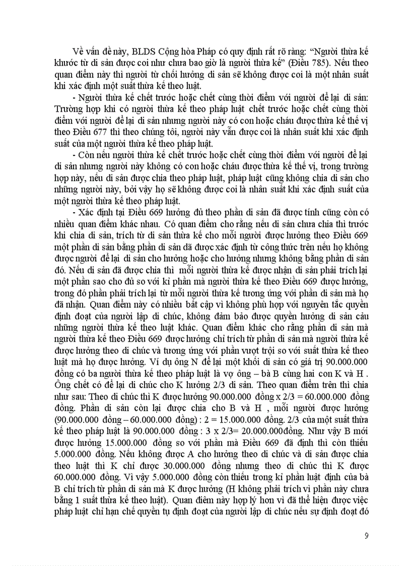 image for page Người thừa kế không phụ thuộc vào nội dung của di chúc Một số vấn đề lý luận và thực tiễn