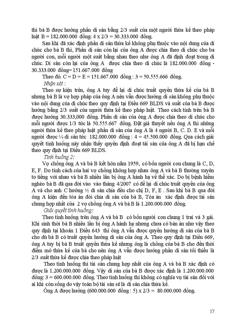 image for page Người thừa kế không phụ thuộc vào nội dung của di chúc Một số vấn đề lý luận và thực tiễn