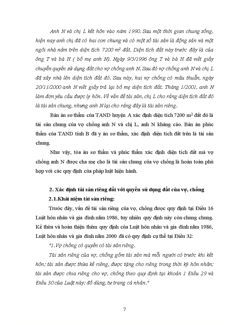 image for page Xác định tài sản chung tài sản riêng đối với quyền sử dụng đất của vợ chồng