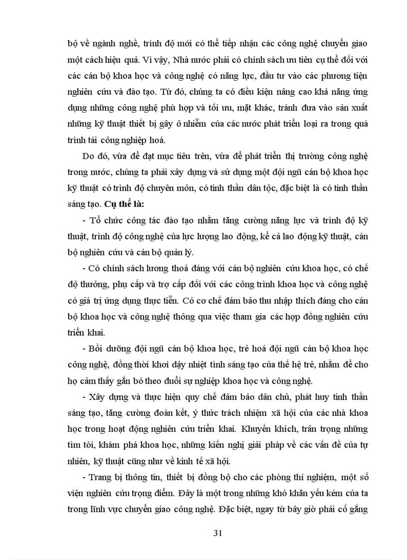 image for page Vai trò của khoa học công nghệ trong tiến trình công nghiệp hóa hiện đại hóa ở việt nam