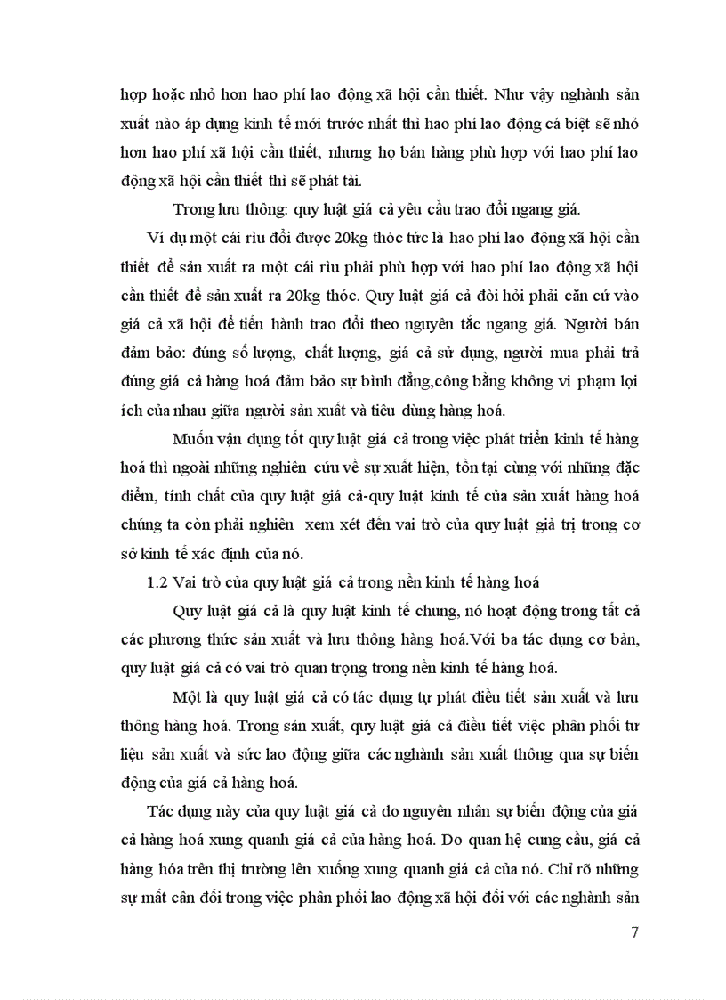 image for page Lý luận giá cả của Mác và sự vận dụng vào Việt Nam hiện nay