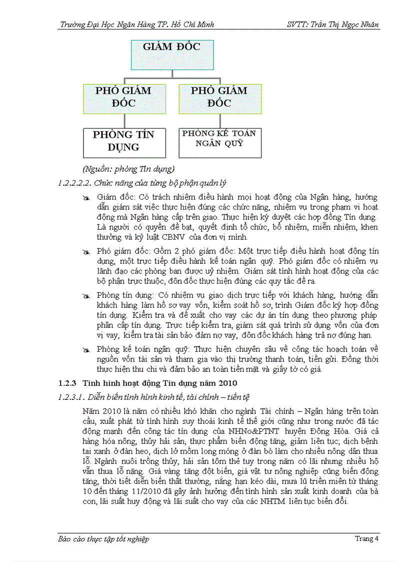image for page Phân tích hoạt động Tín dụng tại Ngân hàng Nông nghiệp và Phát triển Nông thôn huyện Đông Hòa