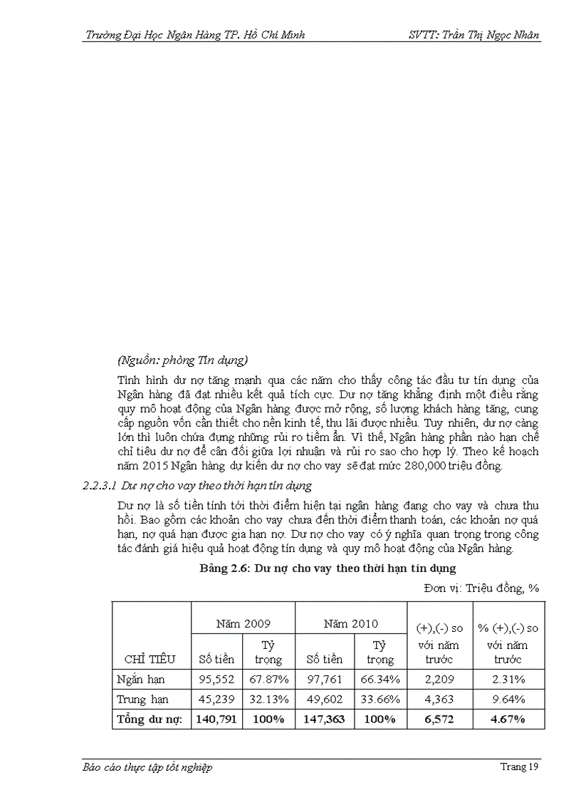 image for page Phân tích hoạt động Tín dụng tại Ngân hàng Nông nghiệp và Phát triển Nông thôn huyện Đông Hòa