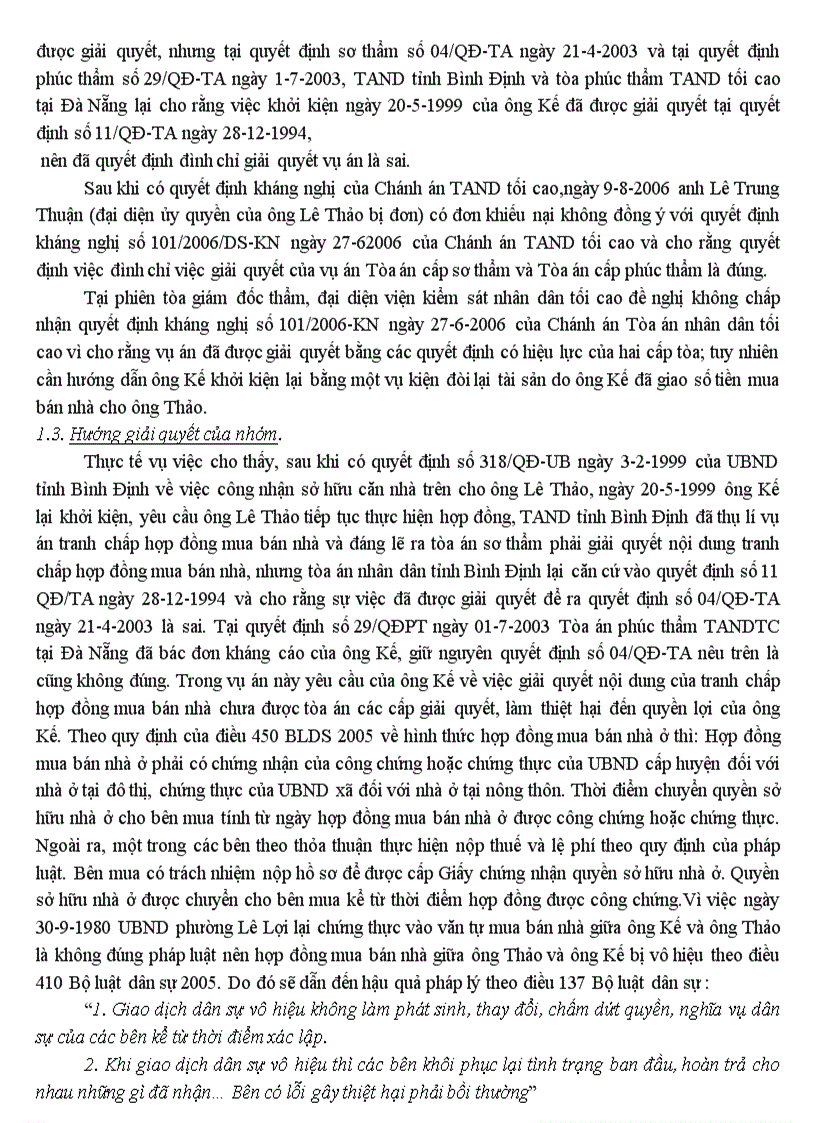 image for page Tìm hiểu ba vụ việc có tranh chấp về hợp đồng mua bán nhà ở