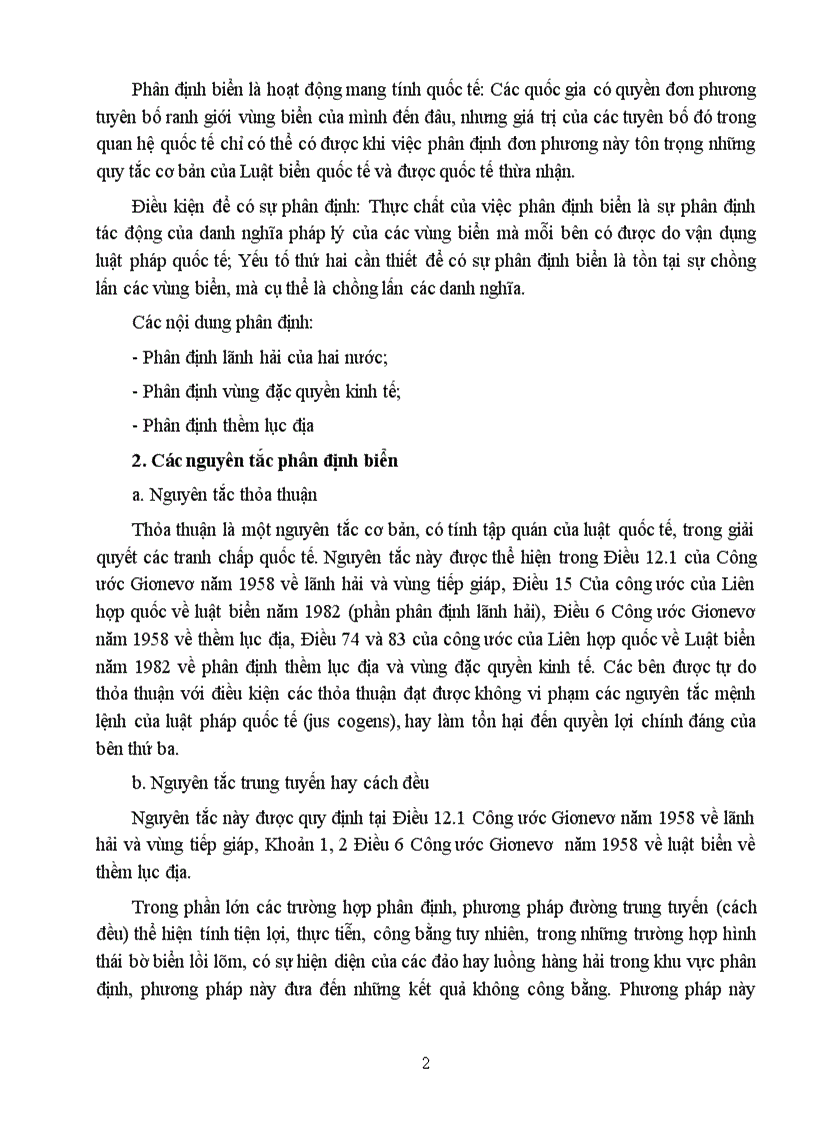 image for page Đánh giá thực tiễn phân định biển thuộc quyền chủ quyền giữa Việt Nam với các nước láng giềng