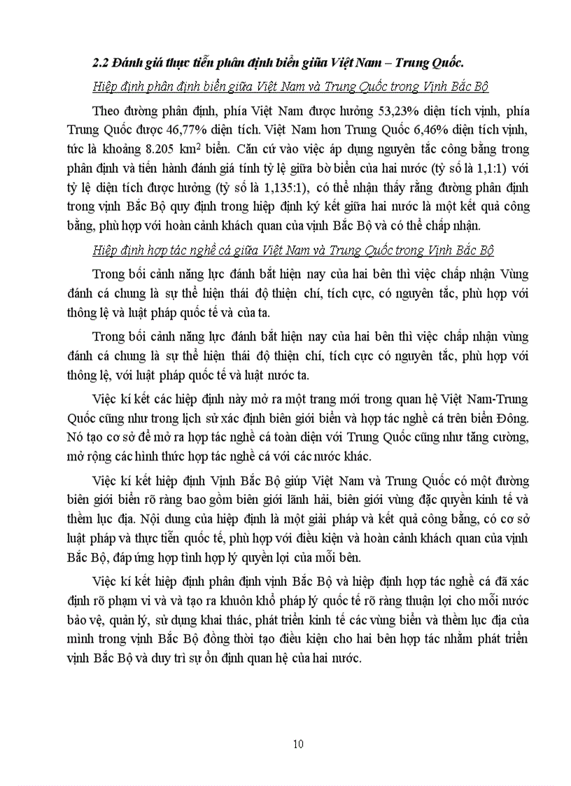 image for page Đánh giá thực tiễn phân định biển thuộc quyền chủ quyền giữa Việt Nam với các nước láng giềng