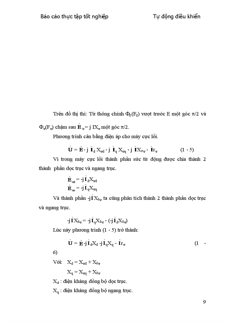image for page Hệ thống tự kích và tự ổn định điện áp của máy phát điện