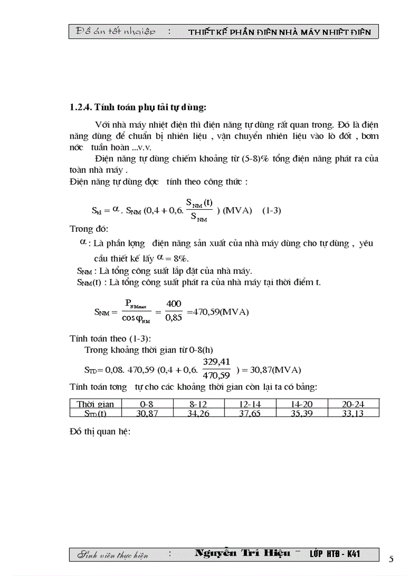 image for page THIẾT KẾ NHÀ MÁY NHIỆT ĐIỆN NGƯNG HƠI công suất 400mw