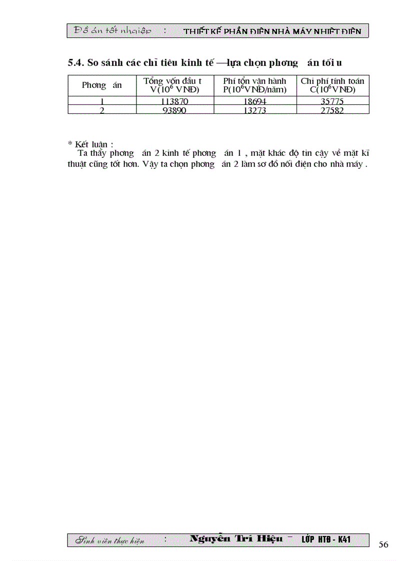 image for page THIẾT KẾ NHÀ MÁY NHIỆT ĐIỆN NGƯNG HƠI công suất 400mw