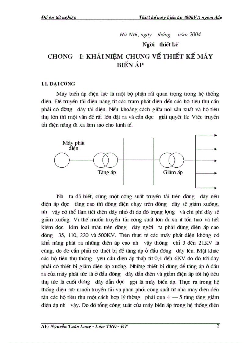 image for page Thiết kế máy biến áp 400kVA ngâm dầu
