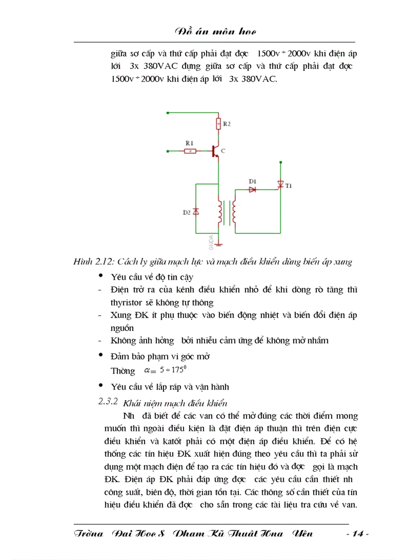 image for page Đồ án thiết kế bộ biến đổi DC AC điều khiển động cơ một chiều