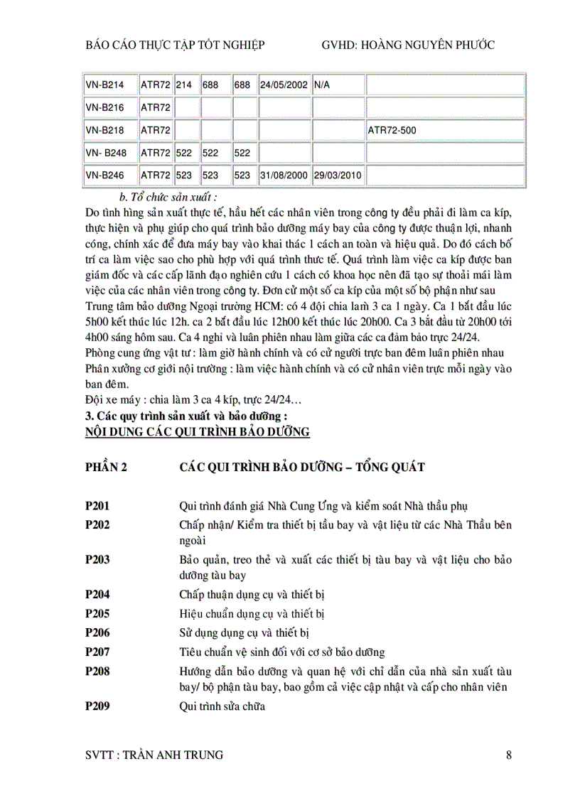 image for page Quy trình bảo dưỡng và sữa chữa máy bay công ty TNHH Một Thành Viên Kỹ Thuật Máy Bay VAECO