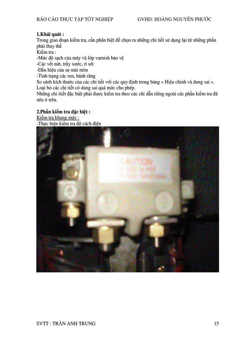 image for page Quy trình bảo dưỡng và sữa chữa máy bay công ty TNHH Một Thành Viên Kỹ Thuật Máy Bay VAECO