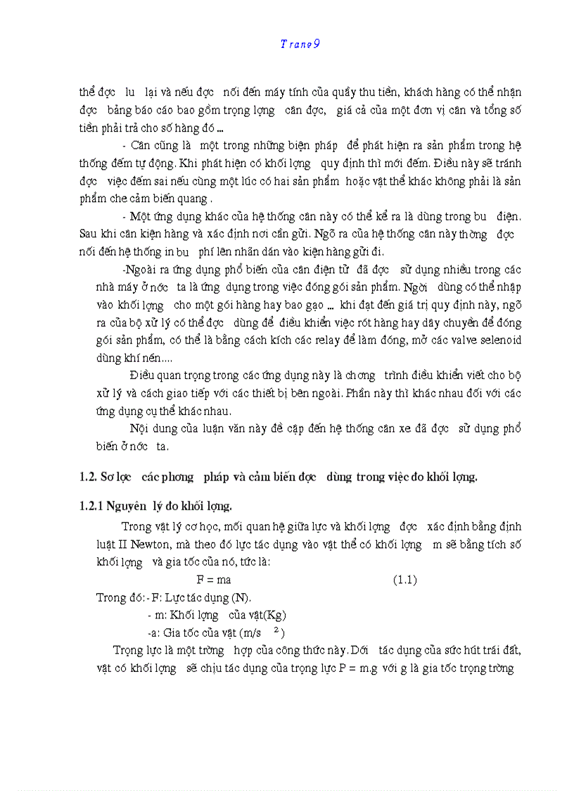 image for page Thiết kế và thi công mạch cân điện tử sử dụng 89C5