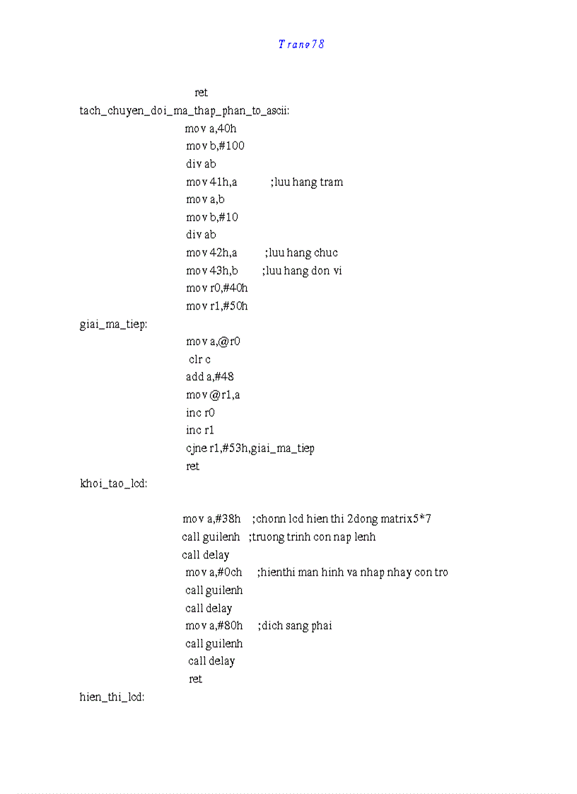 image for page Thiết kế và thi công mạch cân điện tử sử dụng 89C5