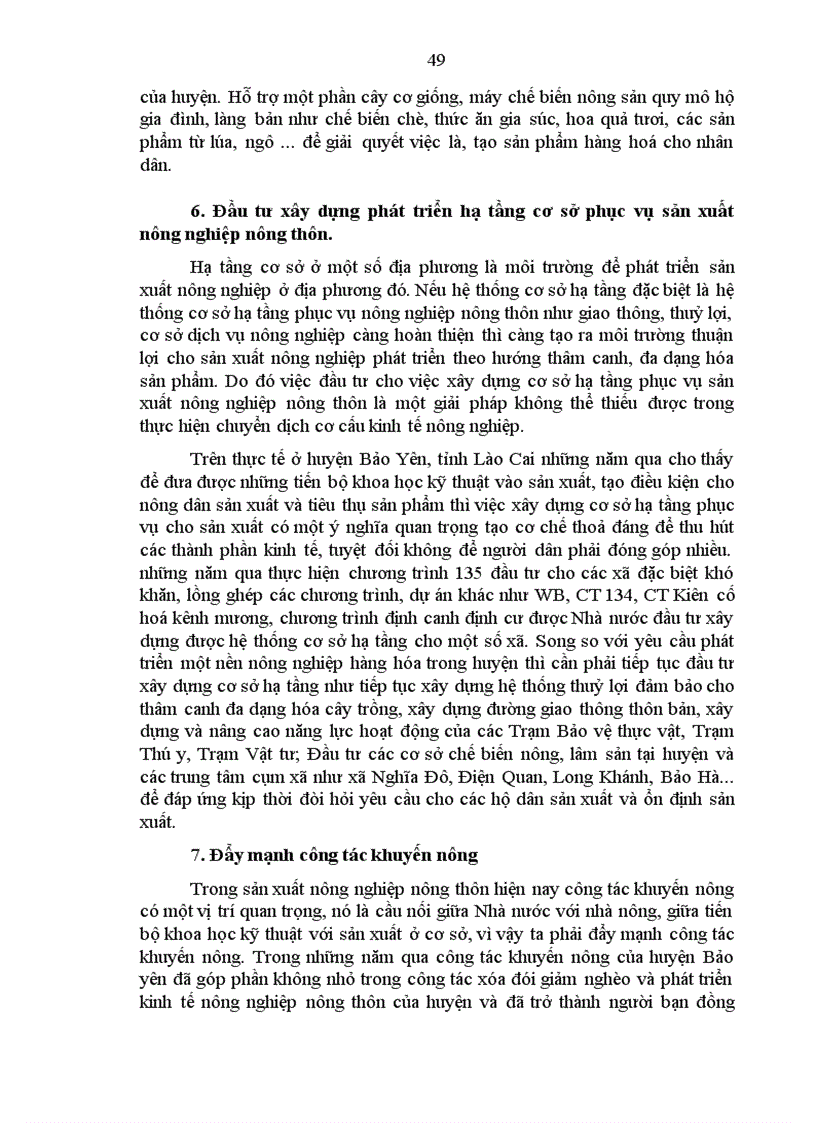 image for page Một số giải pháp nhằm thúc đẩy chuyển dịch cơ cấu kinh tế nông nghiệp huyện Bảo Yên tỉnh Lào Cai