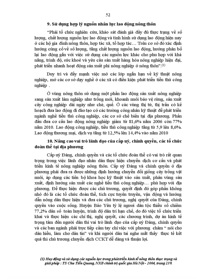 image for page Một số giải pháp nhằm thúc đẩy chuyển dịch cơ cấu kinh tế nông nghiệp huyện Bảo Yên tỉnh Lào Cai