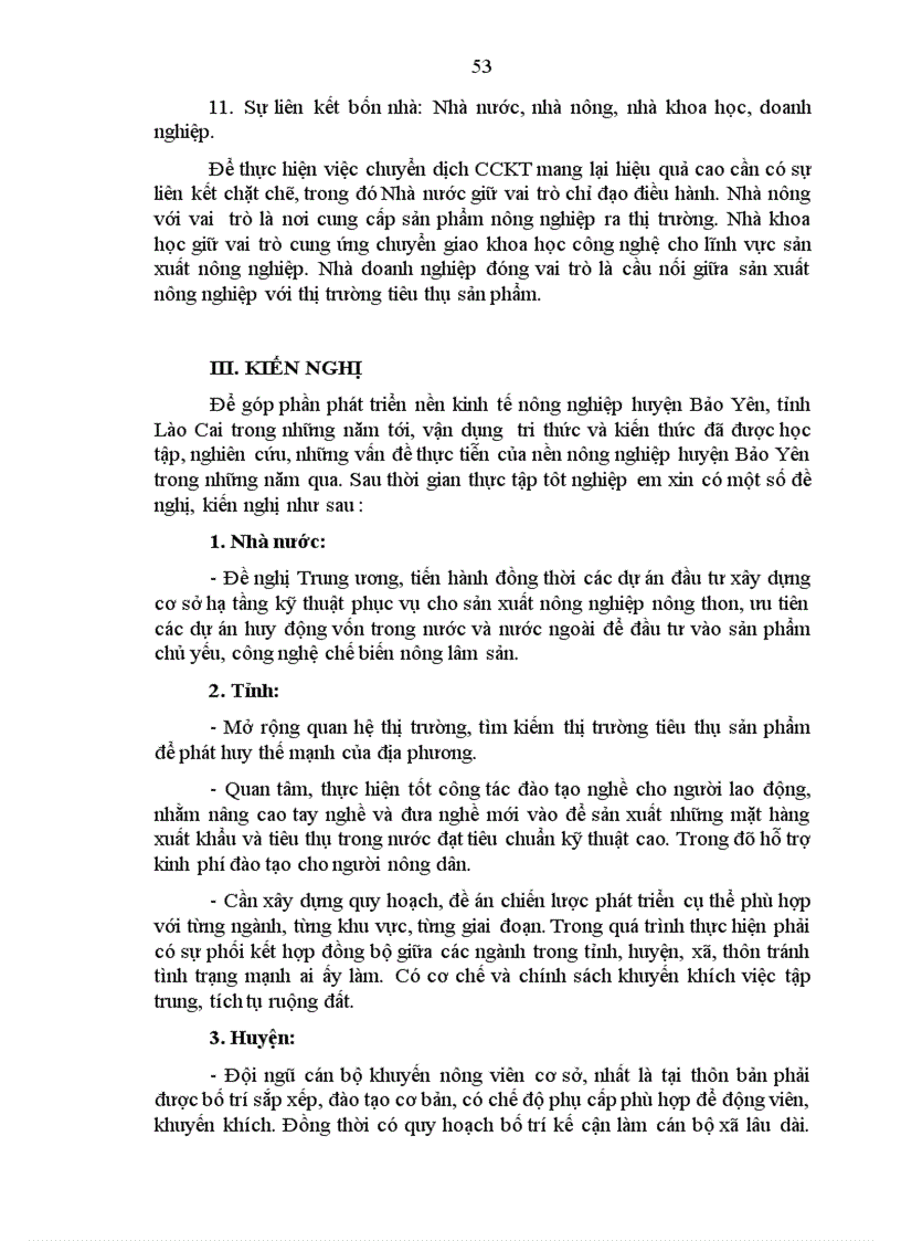 image for page Một số giải pháp nhằm thúc đẩy chuyển dịch cơ cấu kinh tế nông nghiệp huyện Bảo Yên tỉnh Lào Cai