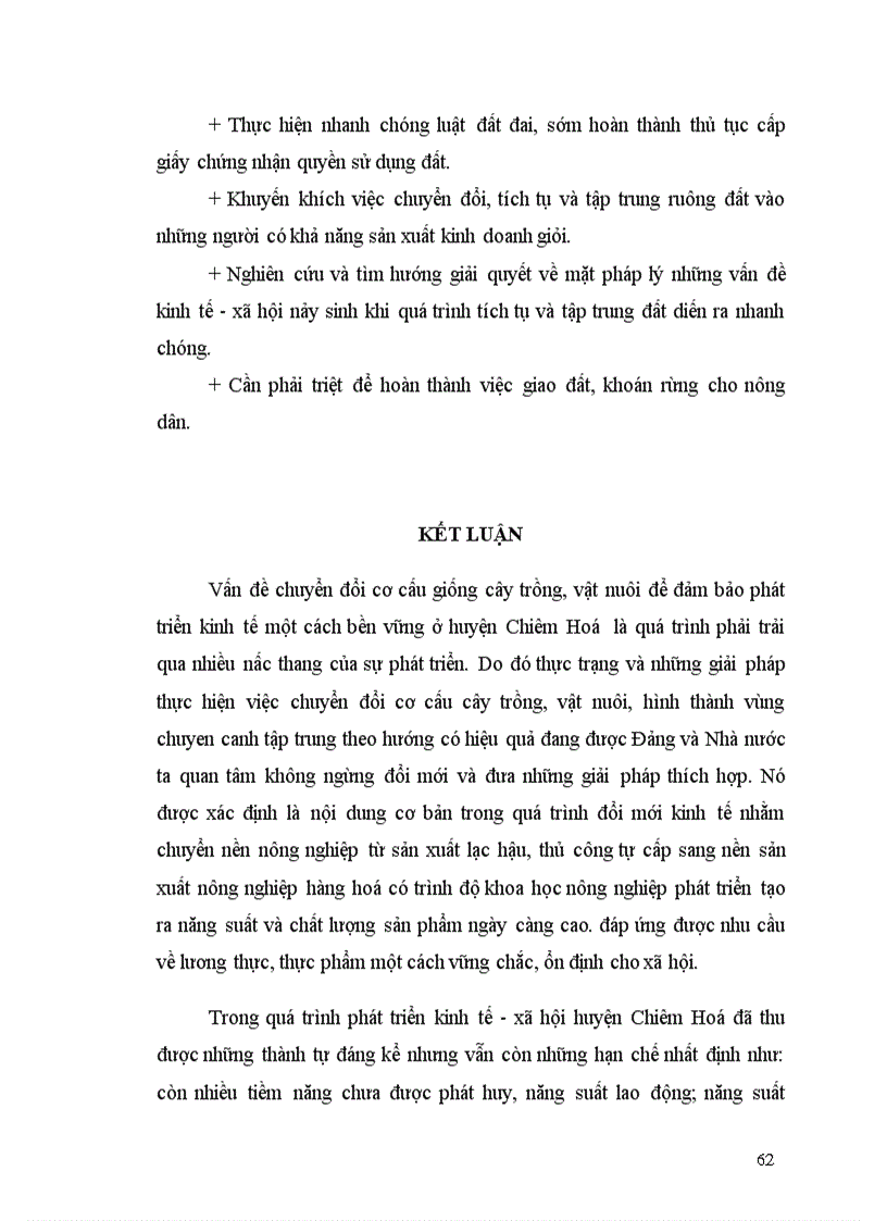 image for page Thực trạng và những giải pháp thực hiện việc chuyển đổi cơ cấu giống cây trồng vật nuôi và phát triển kinh tế trên địa bàn huyện Chiêm Hoá