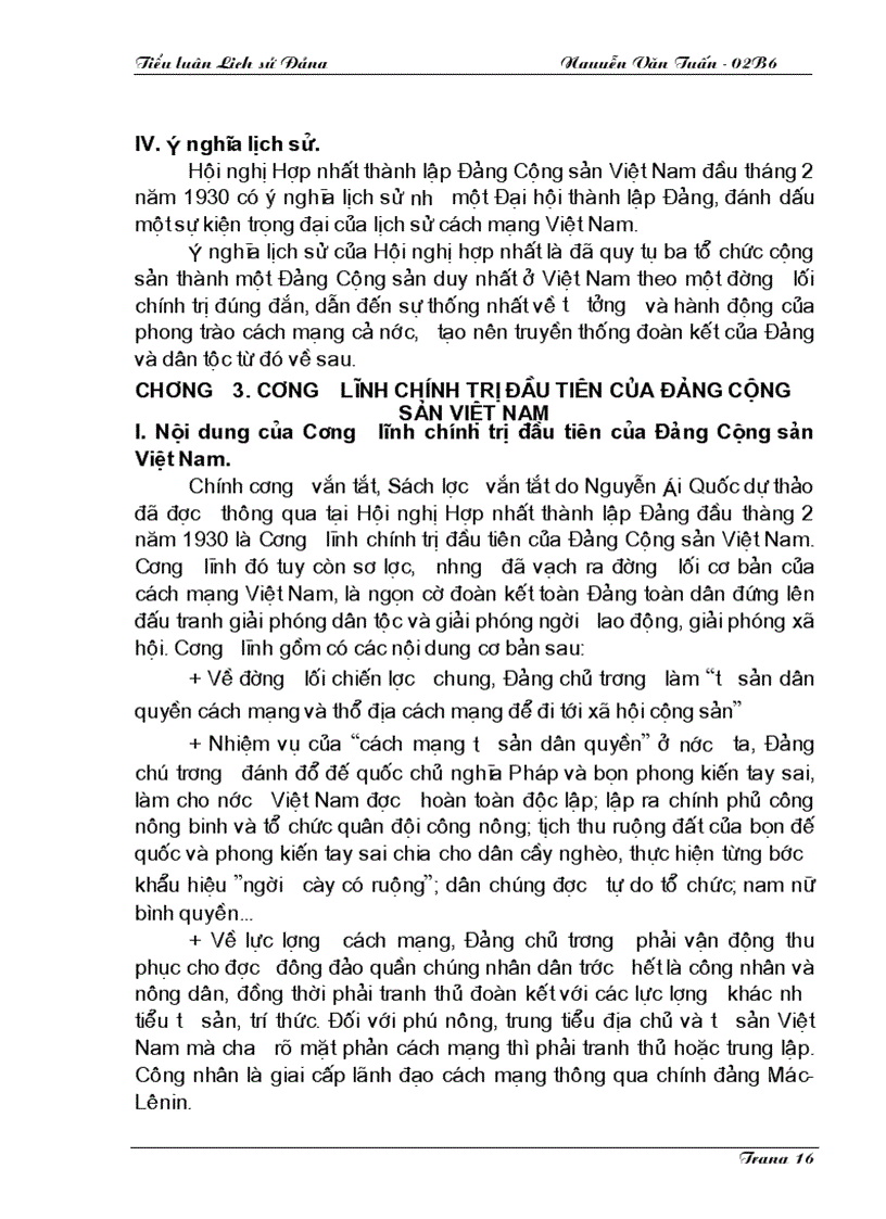 image for page Vai trò của chủ tịch hồ chí minh trong việc thành lập đảng cộng sản Việt Nam