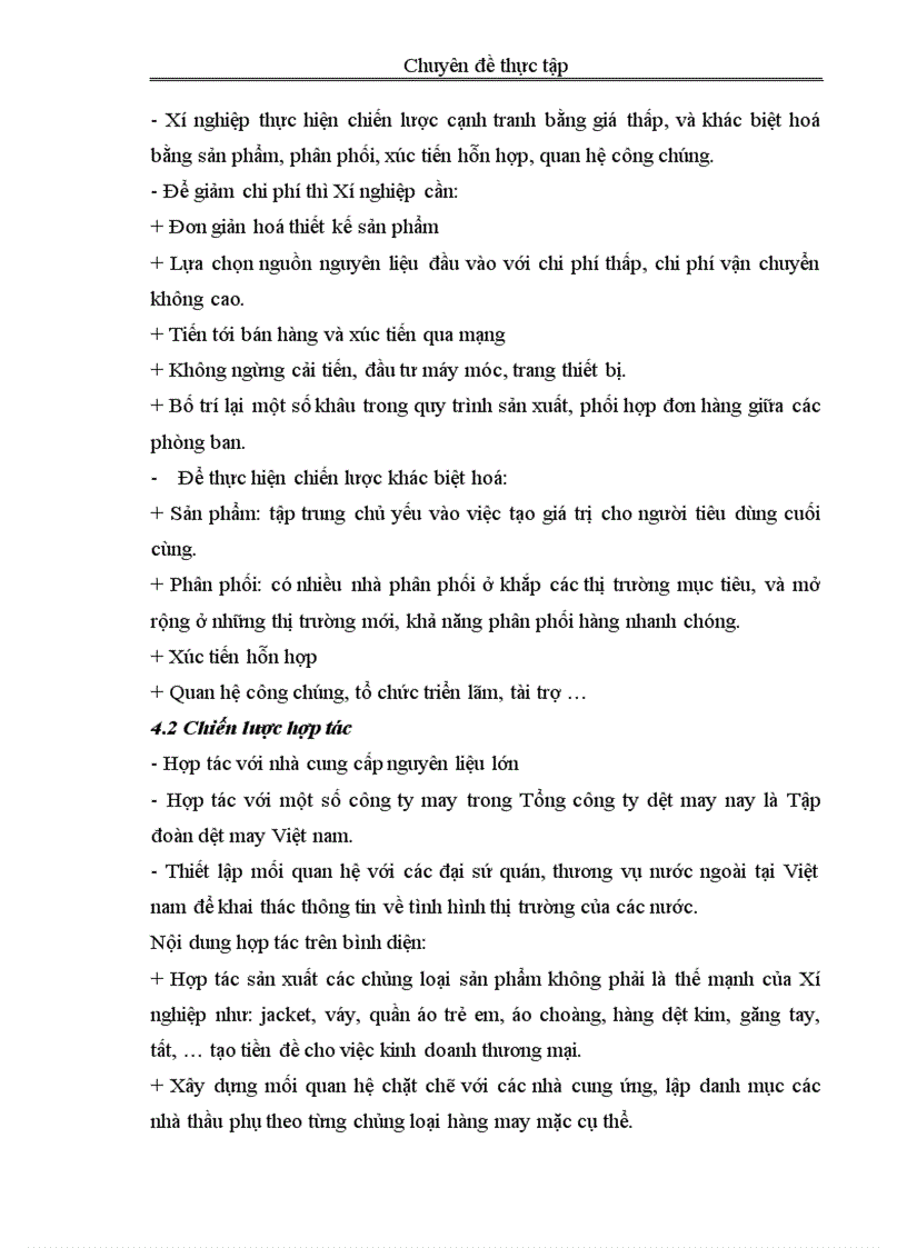 image for page Hoàn thiện chiến lược xuất khẩu tại Xí nghiệp may Xuất khẩu Thanh Trì