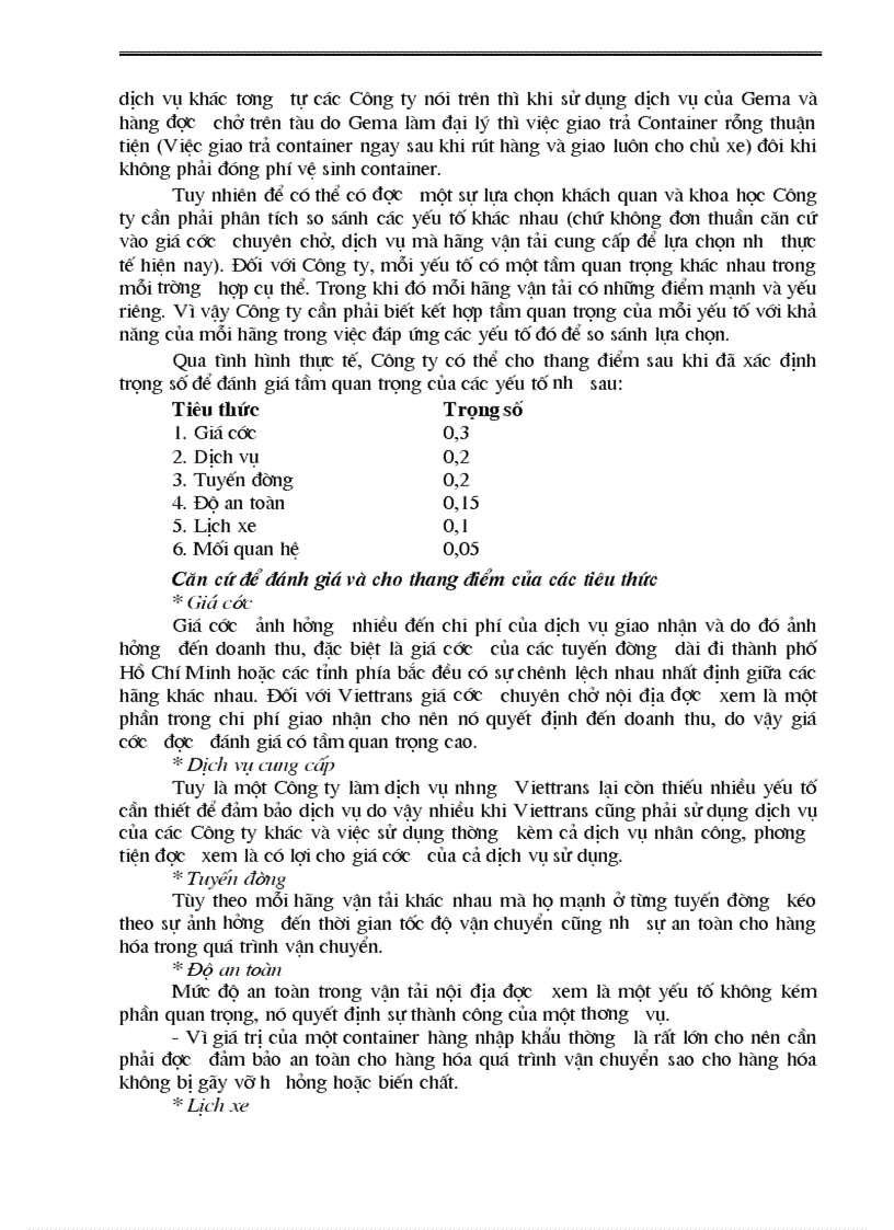 image for page Hoàn thiện nghiệp vụ nhận hàng nhập khẩu vận tải đường biển bằng container tại công ty giao nhận kho vận ngoại thương đà nẵng công ty vietrans đà nẵng