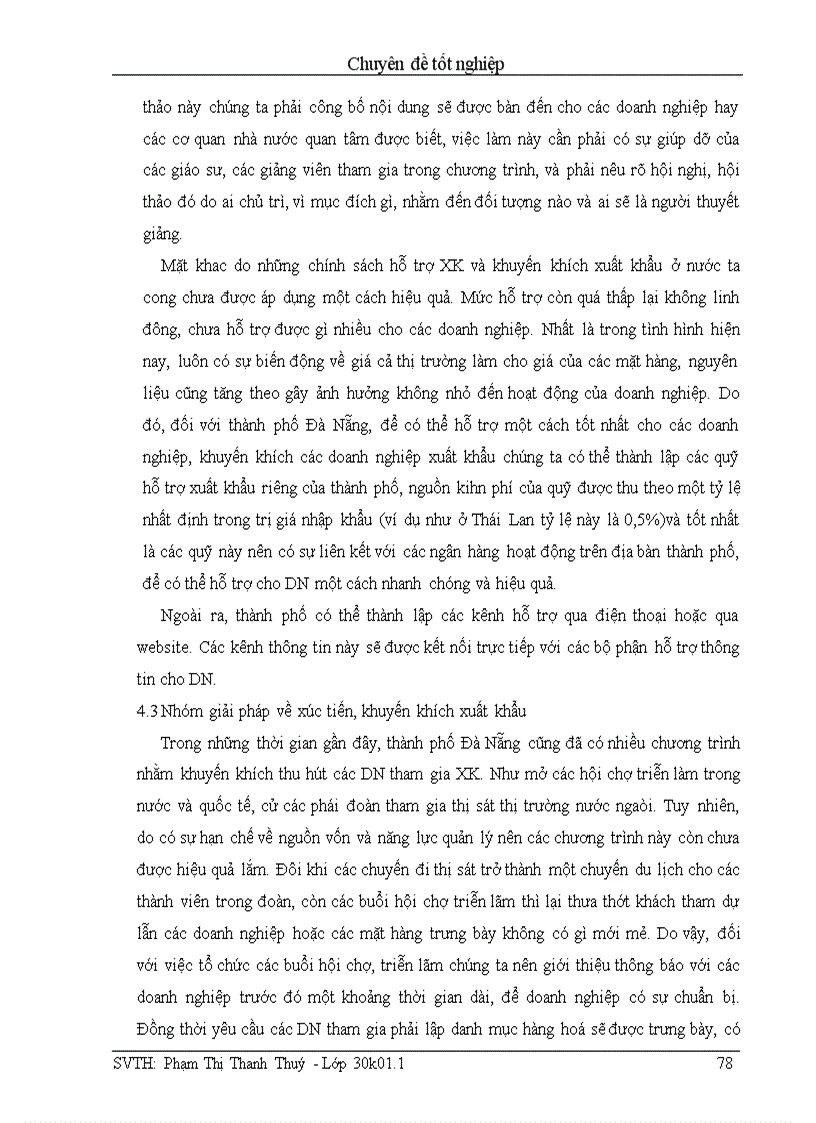 image for page Một số giải pháp nhằm đẩy mạnh xúc tiến thương mại trong lĩnh vực xuất khẩu của chính phủ cho các doanh nghiệp đà nẵng