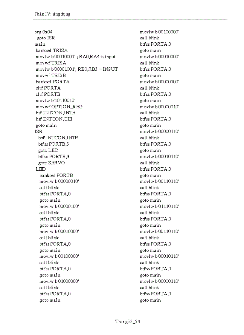 image for page PIC16F84 và một số ứng dụng