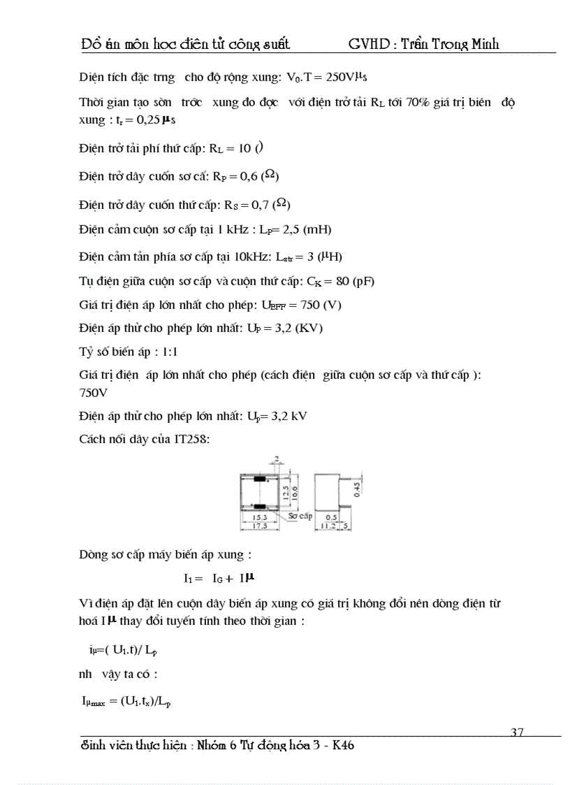 image for page Thiết kế nguồn cấp điện cho động cơ một chiều kích từ độc lập đảm bảo yêu cầu tốc độ trơn ổn định chống quá tải và chống mất kích từ