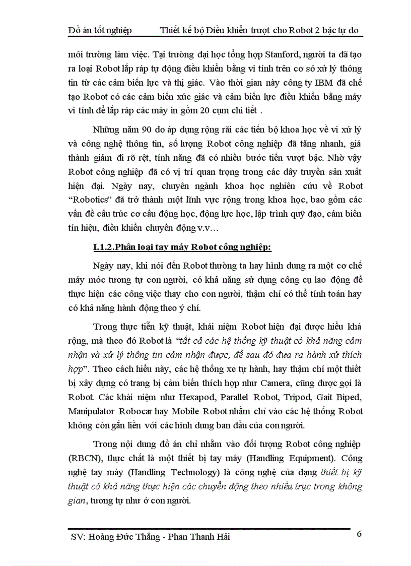 image for page Thiết kế bộ điều khiển trượt cho tay máy robot 2 bậc tự do và mô phỏng trên matlab simulink