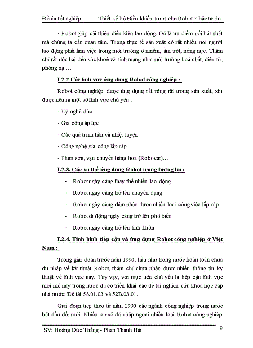 image for page Thiết kế bộ điều khiển trượt cho tay máy robot 2 bậc tự do và mô phỏng trên matlab simulink