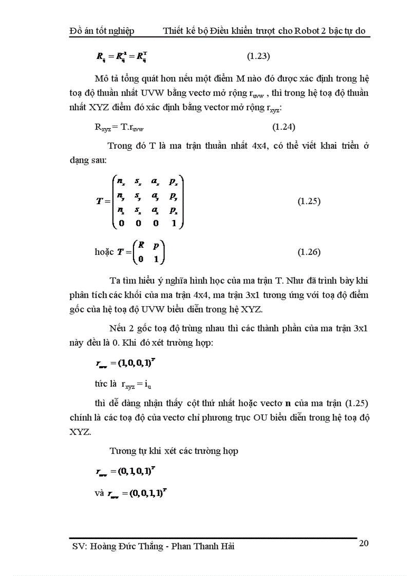 image for page Thiết kế bộ điều khiển trượt cho tay máy robot 2 bậc tự do và mô phỏng trên matlab simulink