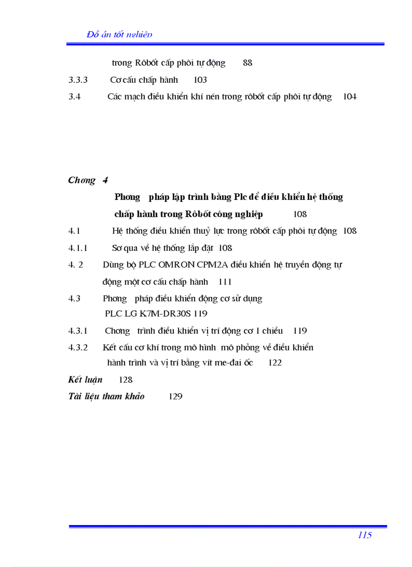 image for page Sử dụng PLC điều khiển vị trí và hành trình trong robot cấp phôi tự động