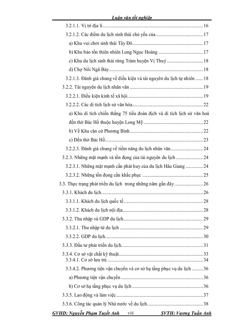 image for page Đánh giá tiềm năng du lịch và xây dựng mô hình du lịch sinh thái văn hóa cộng đồng kết hợp với tham quan học tập và nghiên cứu ở hậu giang
