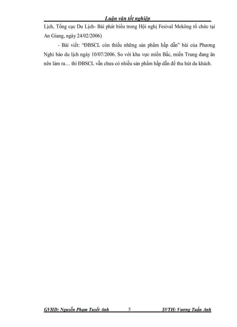 image for page Đánh giá tiềm năng du lịch và xây dựng mô hình du lịch sinh thái văn hóa cộng đồng kết hợp với tham quan học tập và nghiên cứu ở hậu giang