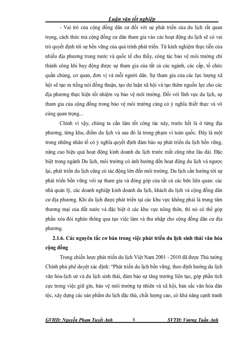 image for page Đánh giá tiềm năng du lịch và xây dựng mô hình du lịch sinh thái văn hóa cộng đồng kết hợp với tham quan học tập và nghiên cứu ở hậu giang